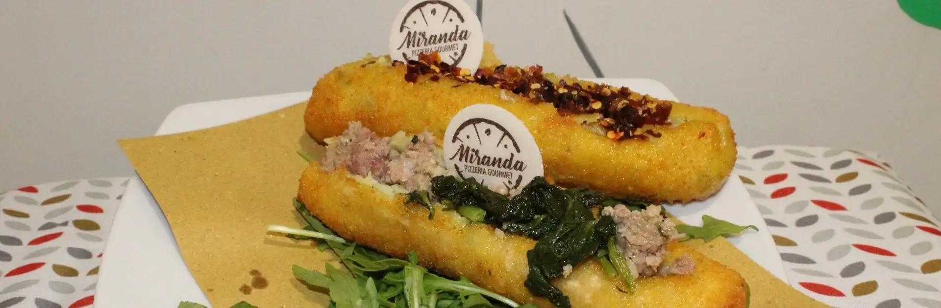 Pizza gourmet Pizzeria Miranda Nettuno